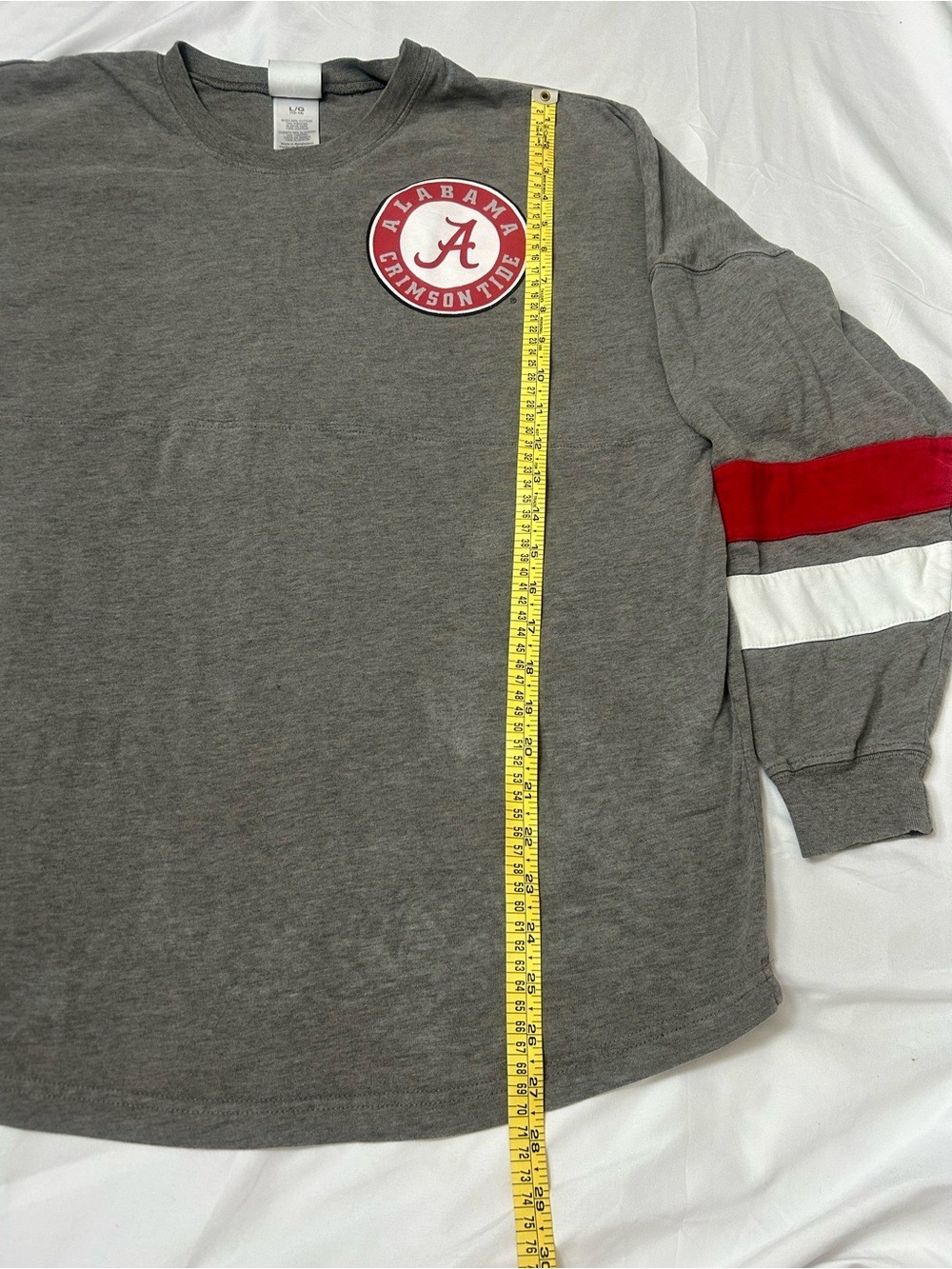 Knights Apparel Alabama Crimson Tide L Long Sleeve  Women’s Collegiate Oversized - Picture 7 of 14